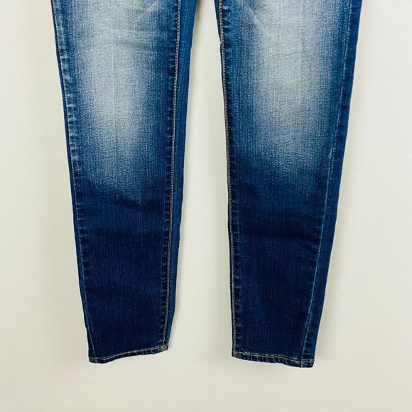 American Eagle Jeans Womens Hi Rise Jegging Jeans  Whiskered 00 Short SS… - Picture 3 of 9